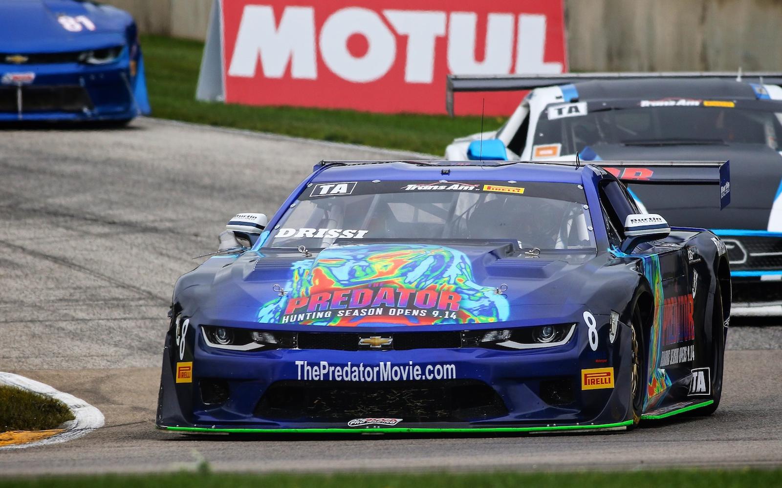 Tomy Drissi “The Predator” Camaro Finishes Sixth at Road America 